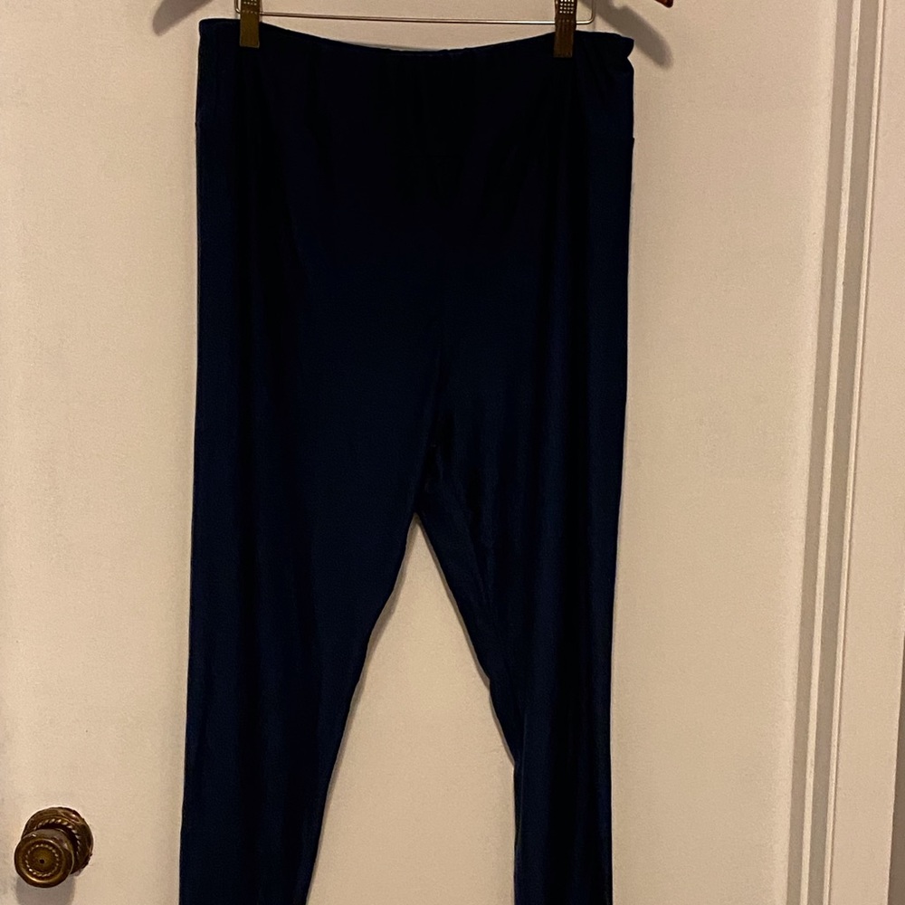Charlies Project navy blue leggings